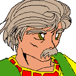 Galuf's Face. Well he's not usually THIS serious...